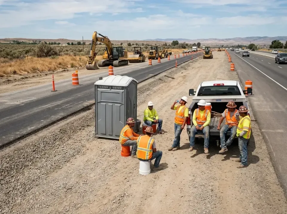 highway-road-construction-crew-007 — frequently asked questions, Porta Potty and Restroom Rentals in Youngtown, AZ